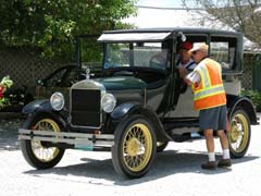 Model T at Hilltop farm